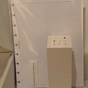 Cloth & Paper destash set  - Stamp Sticks and HP Classic Duo Notes Inserts